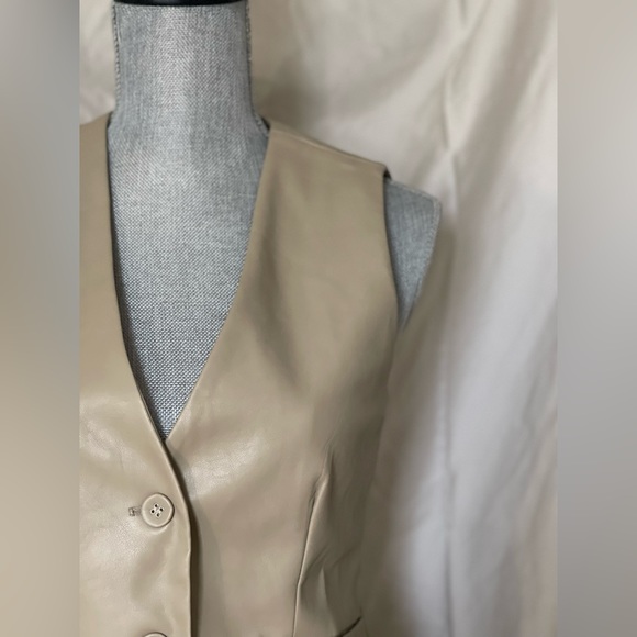 Faux Leather Vest - Picture 3 of 5